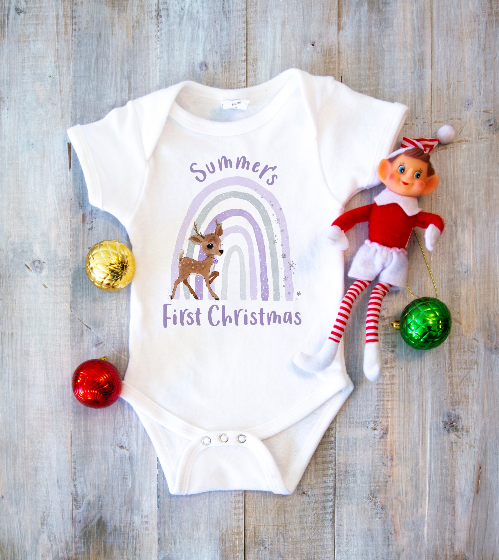 Lilac on sale baby romper